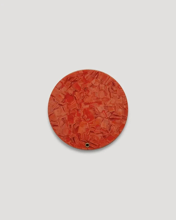Circle Mirror in Poppy