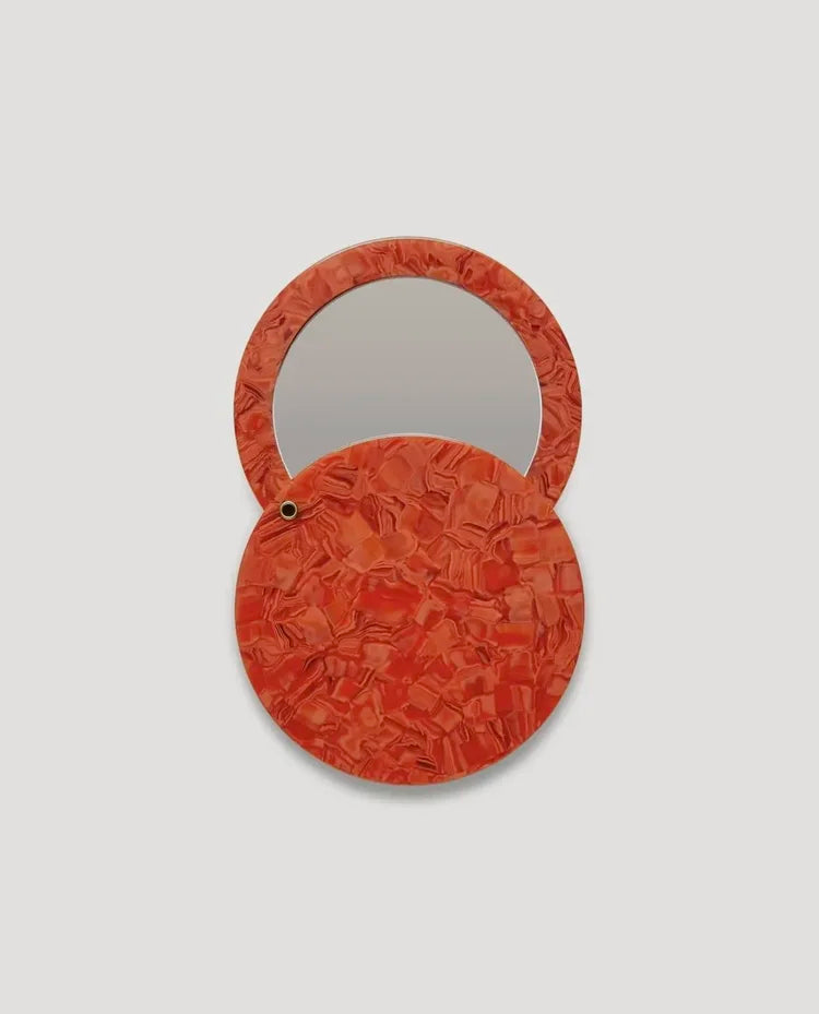 Circle Mirror in Poppy