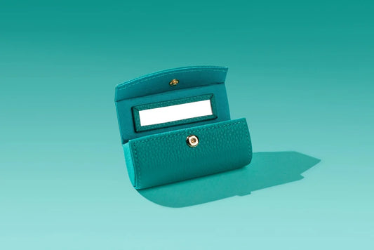 Sarcelle Leather Lipstick Case