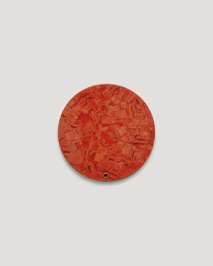 Circle Mirror in Poppy