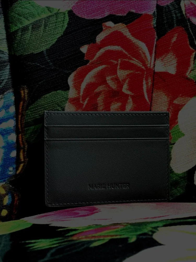 Noir Signature Card Holder