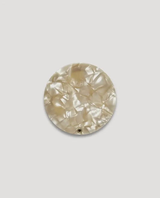 Circle Mirror in Sand Shell